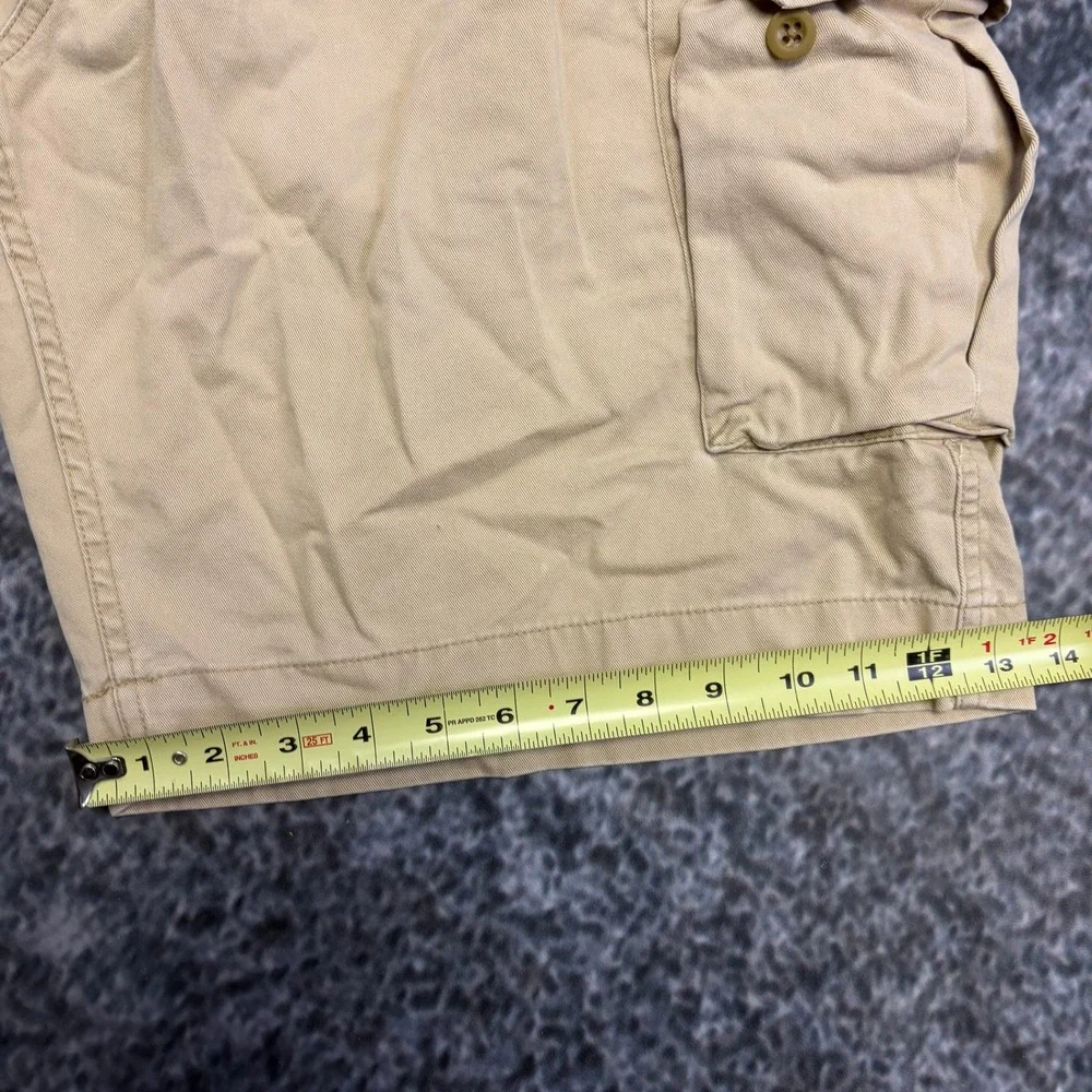 Polo Ralph Lauren Cargo Shorts Chino Mens 40 Tan Khaki Preppy Utility Outdoor